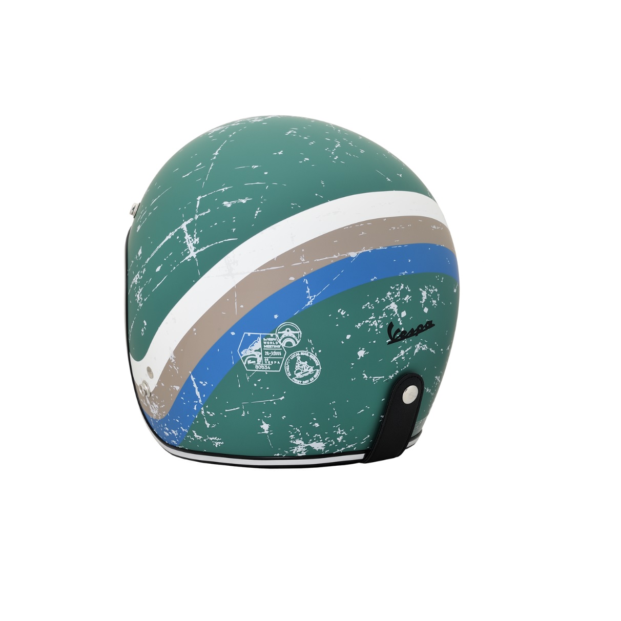 607068M03AS CASCO VESPA HERITAGE VERDE M